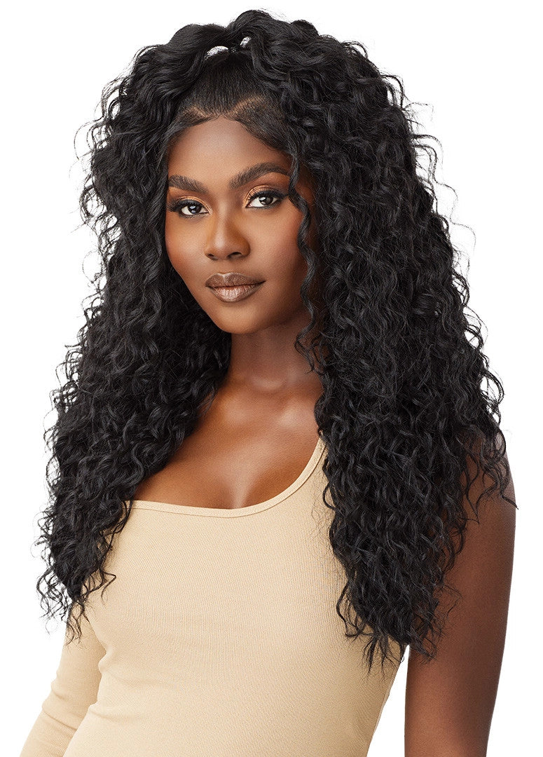 OUTRE Synthetic 5"x 5" HD Lace Closure Lace Front Wig - HHB-MALAYSIAN DEEP 26"
