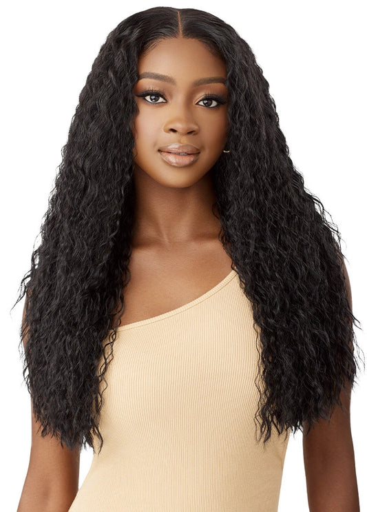 OUTRE Synthetic 5x5 Lace Closure Wig - HHB-PERUVIAN WATER WAVE 24"