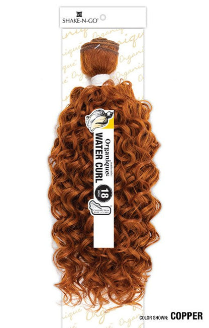 SHAKE N GO Organique  Mastermix Weave - WATER CURL (14"-30")
