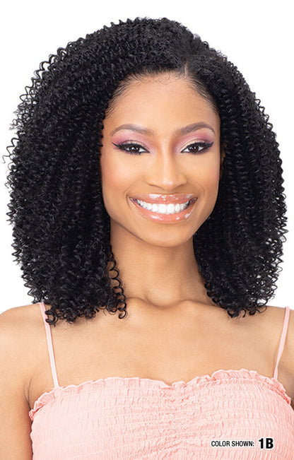 SHAKE N GO Organique  Mastermix Synthetic Clip In Extension - COILY BOHO (9pcs)
