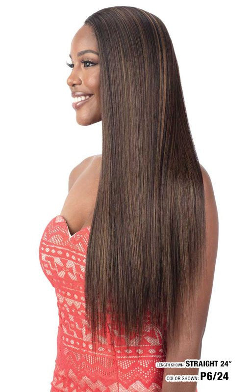 SHAKE N GO Organique  Mastermix Synthetic Clip In Extension 9pcs - STRAIGHT ( 20"- 24")