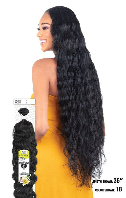 Gardenia Crimp Wave 24"