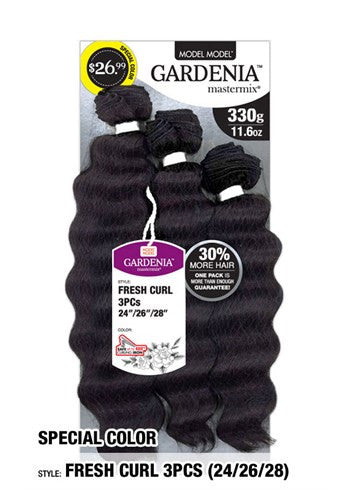 MODELMODEL Gardenia Fresh Curl 3PCS