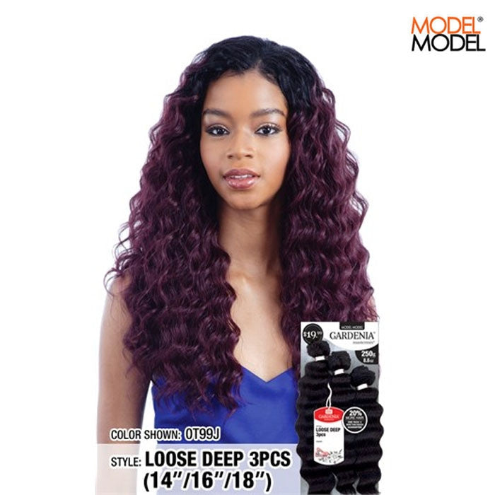 MODELMODEL Gardenia Loose Deep 3PCS