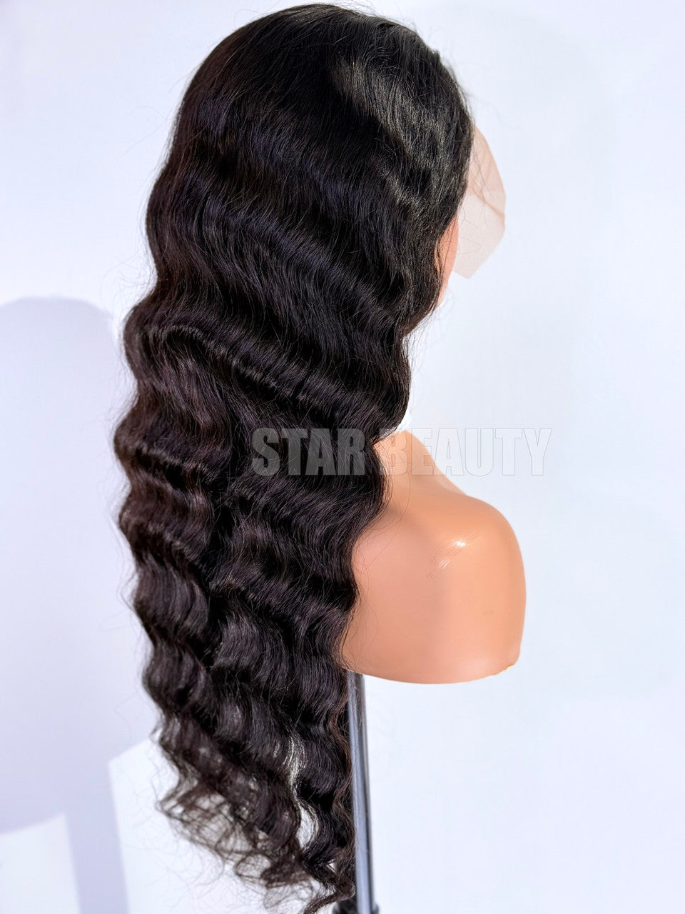 15A PINK LEMON GOLD 100% Human Hair 13X6 Lace Front Wig - OHIO