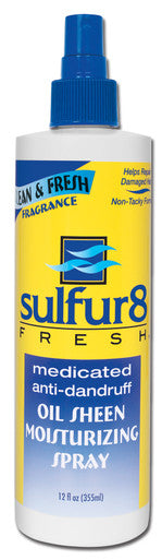 Sulfur 8 Fresh Oil Sheen Moisturizing Hair Spray