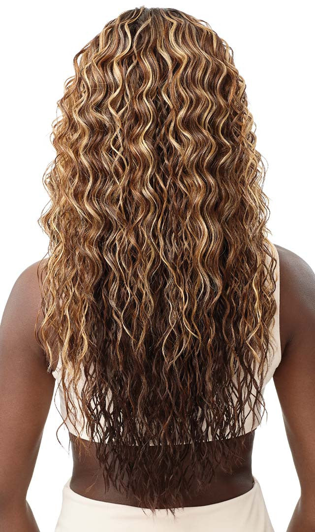 OUTRE 100% Human Hair Blend 13X6 HD Lace Frontal Wig 360 Lace - ANDREINA