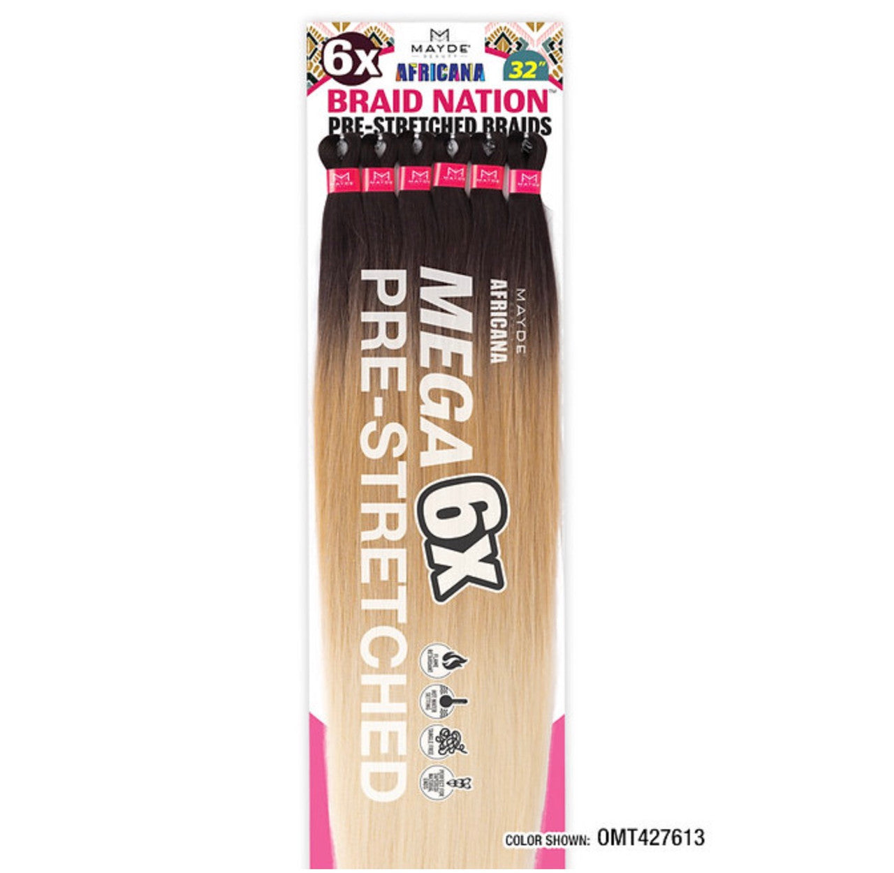 [BOX DEAL] MAYDE 6X Braid Nation 32" (25 packs/box)
