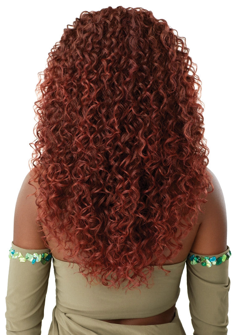 OUTRE Synthetic 6X5 Pre-Cut Lace Closure Wig - HHB-Dominican Curly 22"