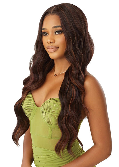 OUTRE Synthetic 6X5 Pre-Cut Lace Closure Wig - HHB-Loose Body 26"