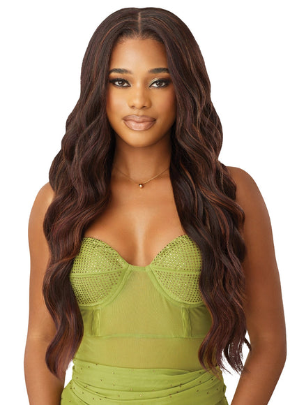 OUTRE Synthetic 6X5 Pre-Cut Lace Closure Wig - HHB-Loose Body 26"