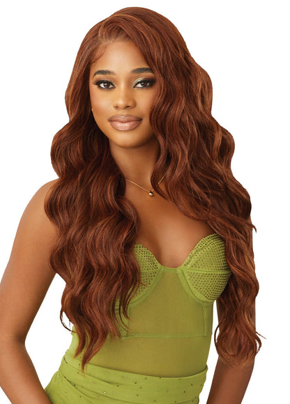 OUTRE Synthetic 6X5 Pre-Cut Lace Closure Wig - HHB-Loose Body 26"