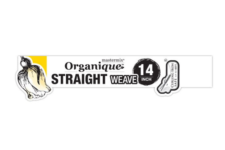 SHAKE N GO Organique  Mastermix Weave - STRAIGHT 14"