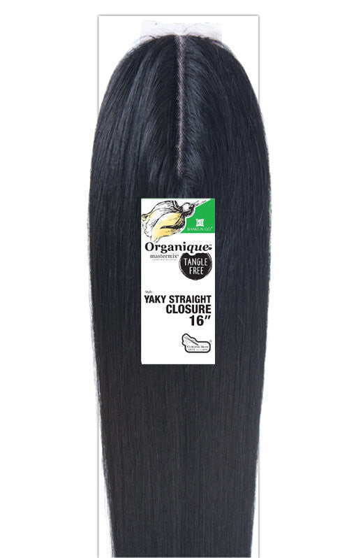 SHAKE N GO Organique Yaky Straight Closure 16"