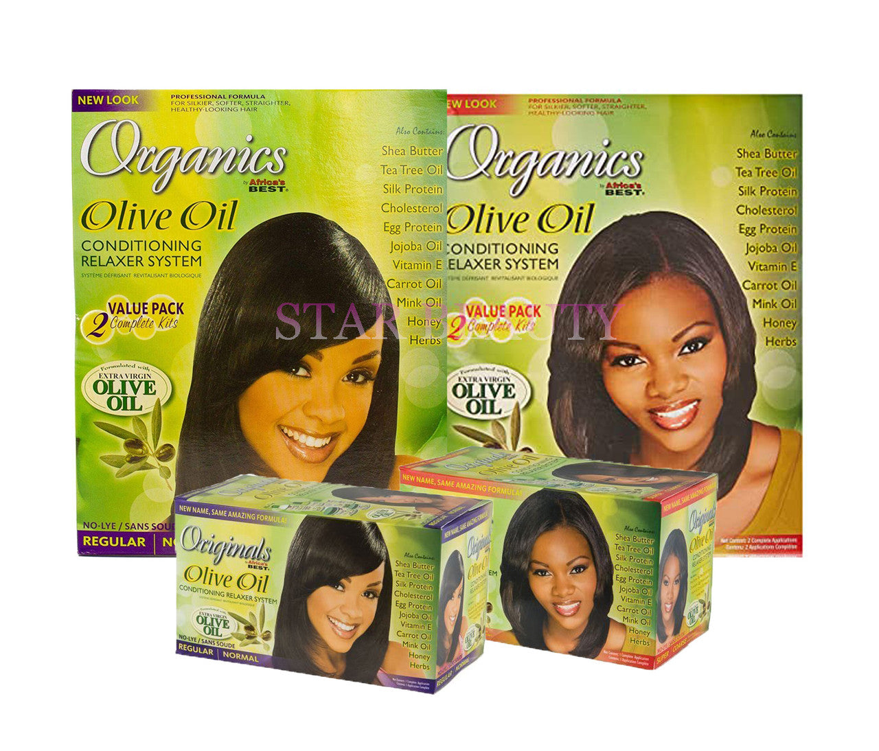 Africas Best Originals Olive Oil Conditioning Relaxer System