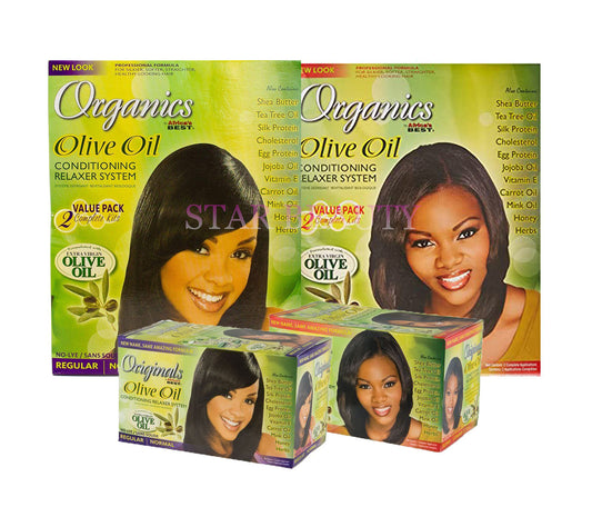 Africas Best Originals Olive Oil Conditioning Relaxer System