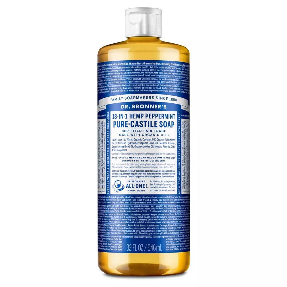 Dr. Bronner's Organic Pure Castile Liquid Soap