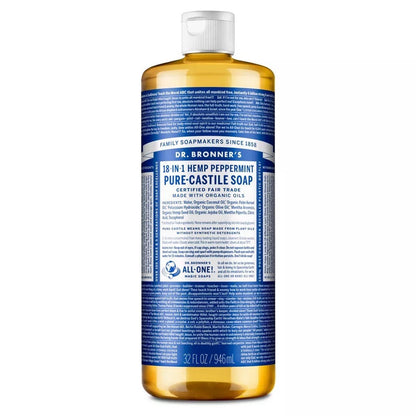 Dr. Bronner's Organic Pure Castile Liquid Soap