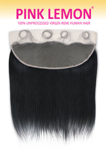 15A Pink Lemon 13X4 HD Full Lace Frontal - Straight