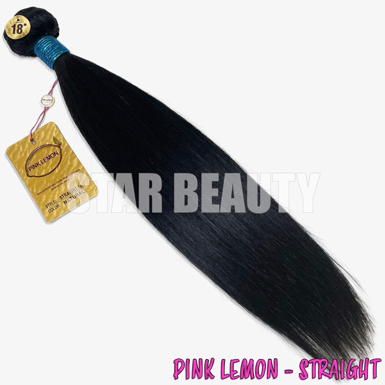 15A Pink Lemon Brazilian Single Bundle - Straight