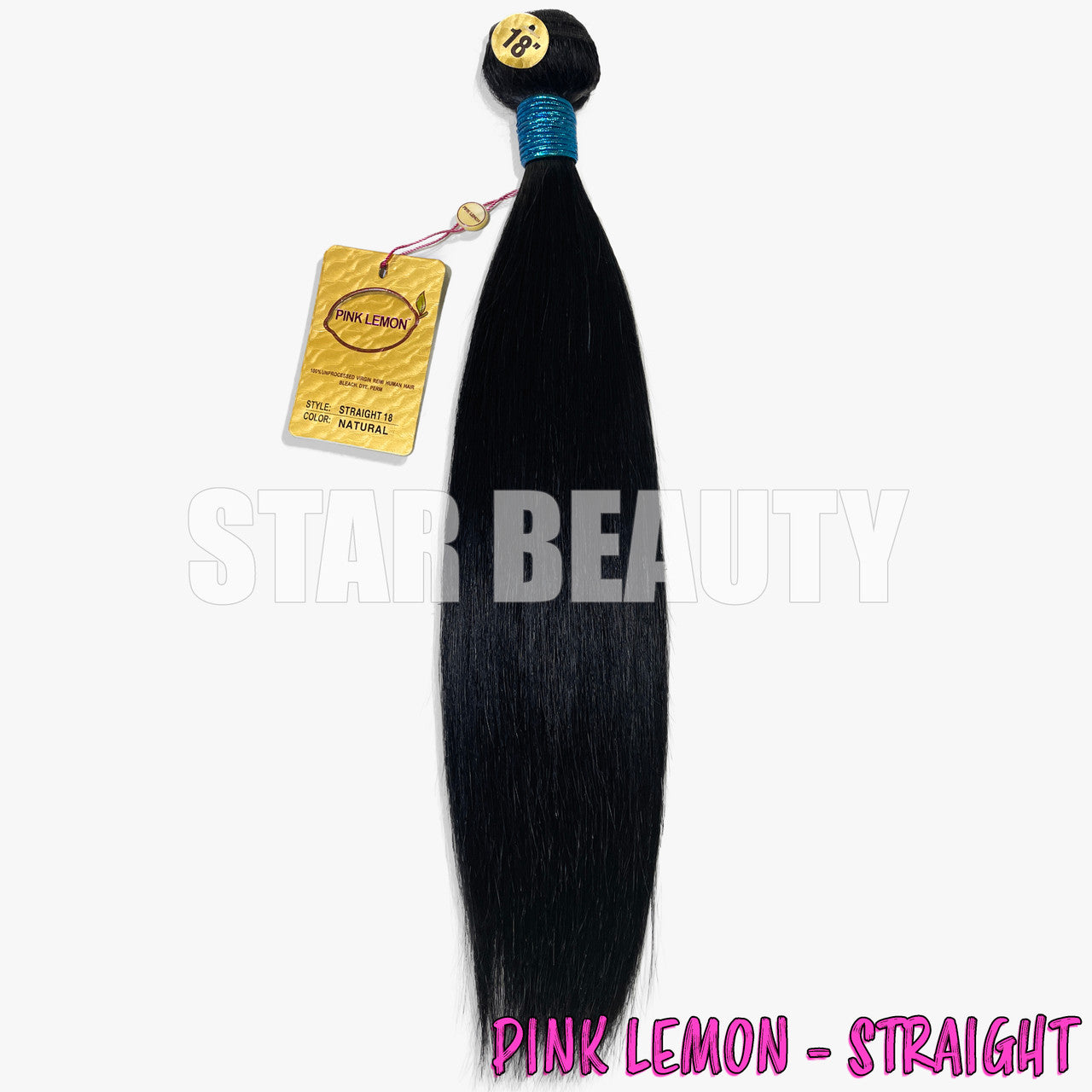 15A Pink Lemon Brazilian Single Bundle - Straight