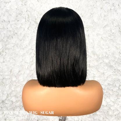 15A PINK LEMON 100% Human Hair 13x4 Lace Front Wig - SUGAR