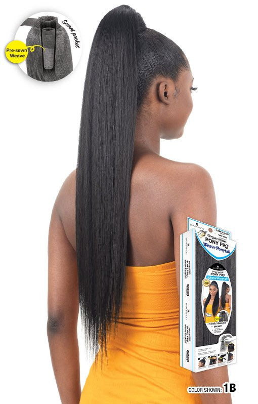 SHAKE N GO Organique Mastermix Pony Pro - SLEEK STRAIGHT