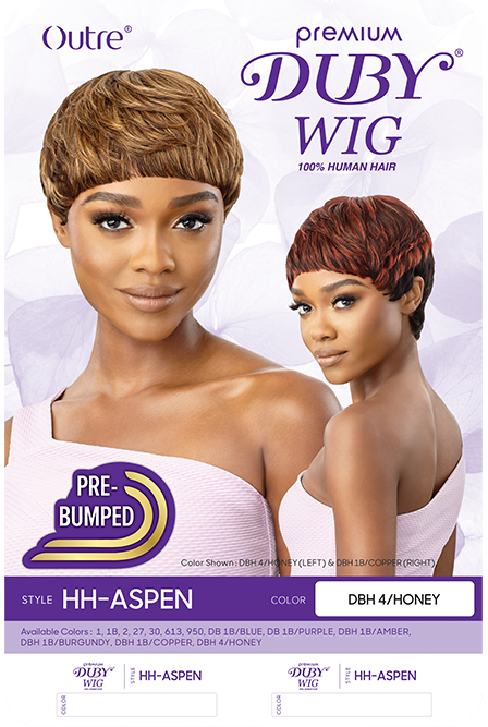 OUTRE DUBY Human Hair Premium Wig - ASPEN