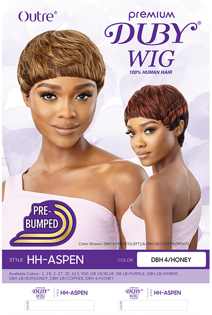 OUTRE DUBY Human Hair Premium Wig - ASPEN