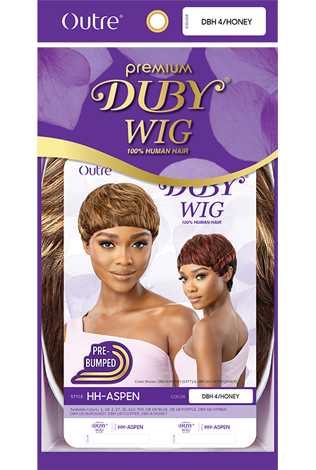 OUTRE DUBY Human Hair Premium Wig - ASPEN