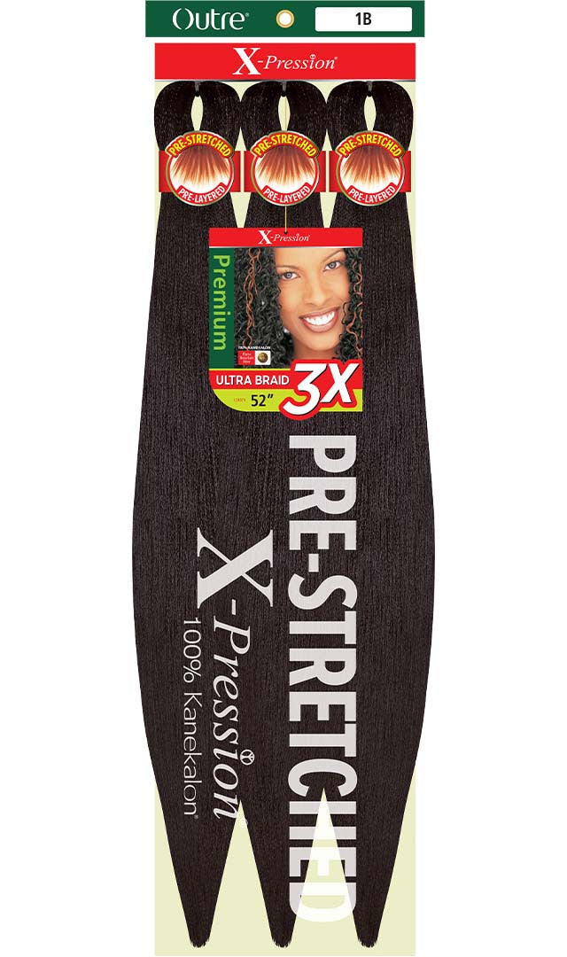[WHOLESALE] OUTRE 3X X-Pression Pre-Stretched Braid 52"