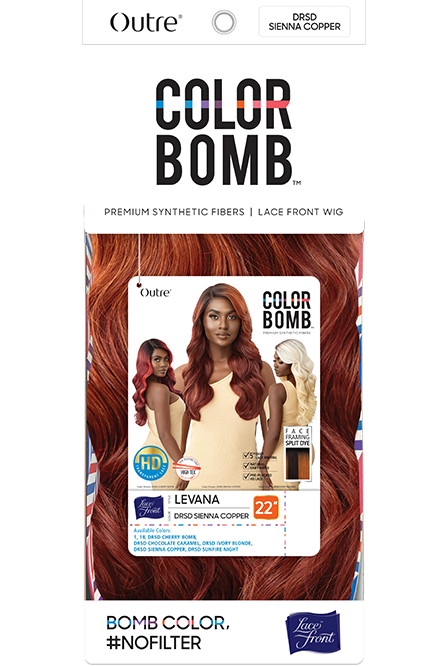 OUTRE Colorbomb Synthetic Lace Front Wig - LEVANA