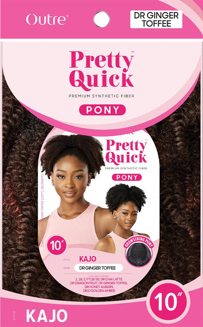 OUTRE Synthetic Pretty Quick Pony - Kajo