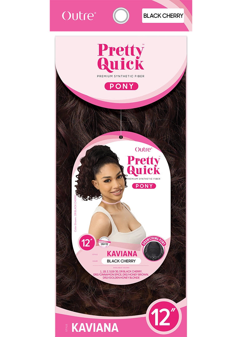 OUTRE Synthetic Pretty Quick Pony - KAVIANA