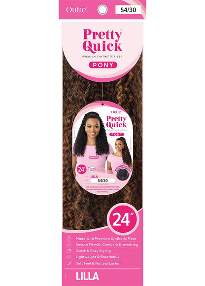 OUTRE Synthetic Pretty Quick Pony - LILLA