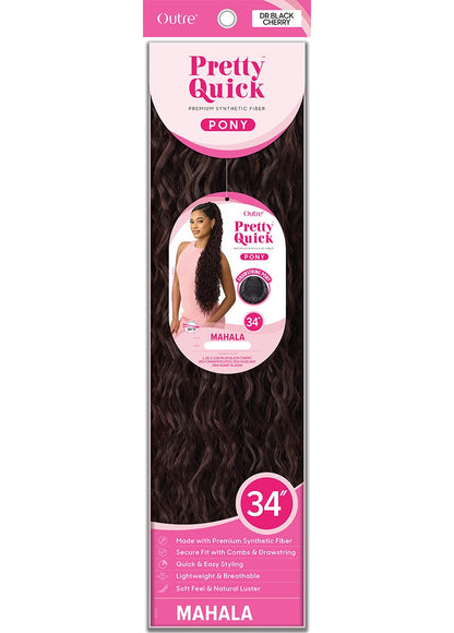 OUTRE Synthetic Pretty Quick Pony - Mahala
