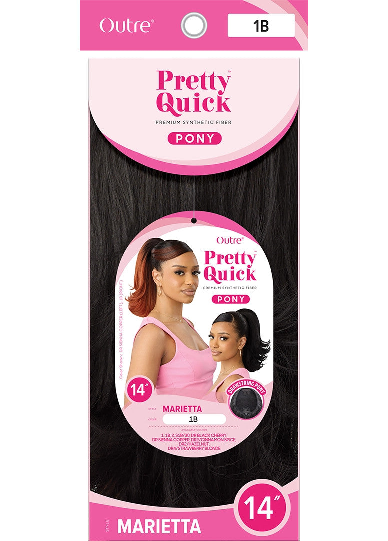 OUTRE Synthetic Pretty Quick Pony - Marietta