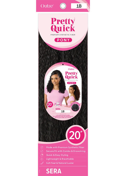 OUTRE Synthetic Pretty Quick Pony - Sera
