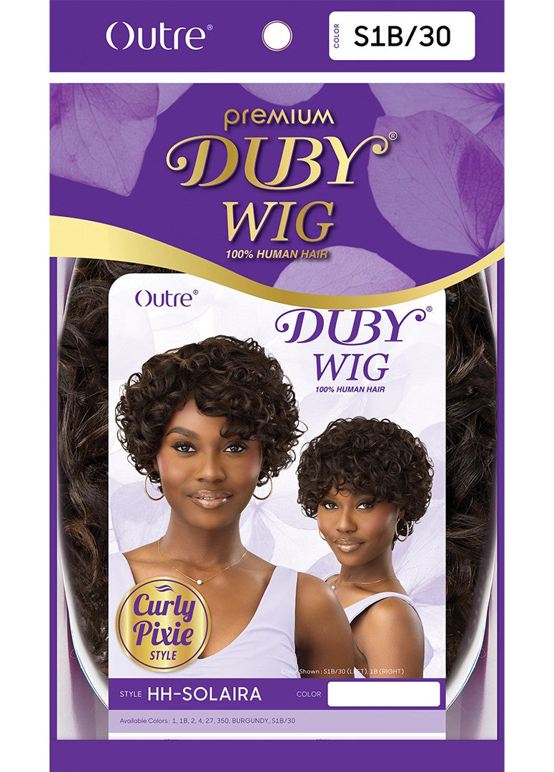 OUTRE DUBY Human Hair Premium Full Wig HH-SOLAIRA