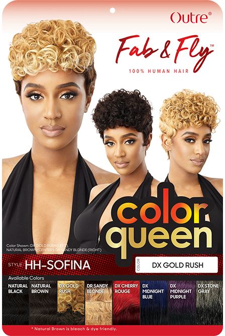 OUTRE Fab & Fly 100% Unprocessed Human Hair Wig HH-SOFINA