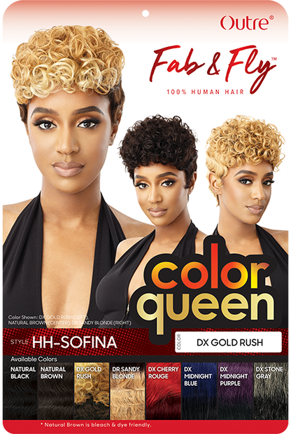 OUTRE Fab & Fly 100% Unprocessed Human Hair Wig HH-SOFINA