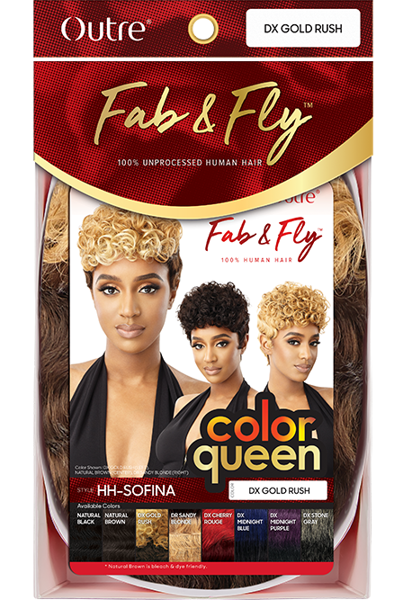 OUTRE Fab & Fly 100% Unprocessed Human Hair Wig HH-SOFINA