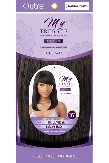 OUTRE Mytresses Purple Label 100% Unprocessed Human Hair Wig - CLARISSA