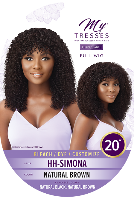 OUTRE 100% Unprocessed Human Hair Full Cap Wig - SIMONA
