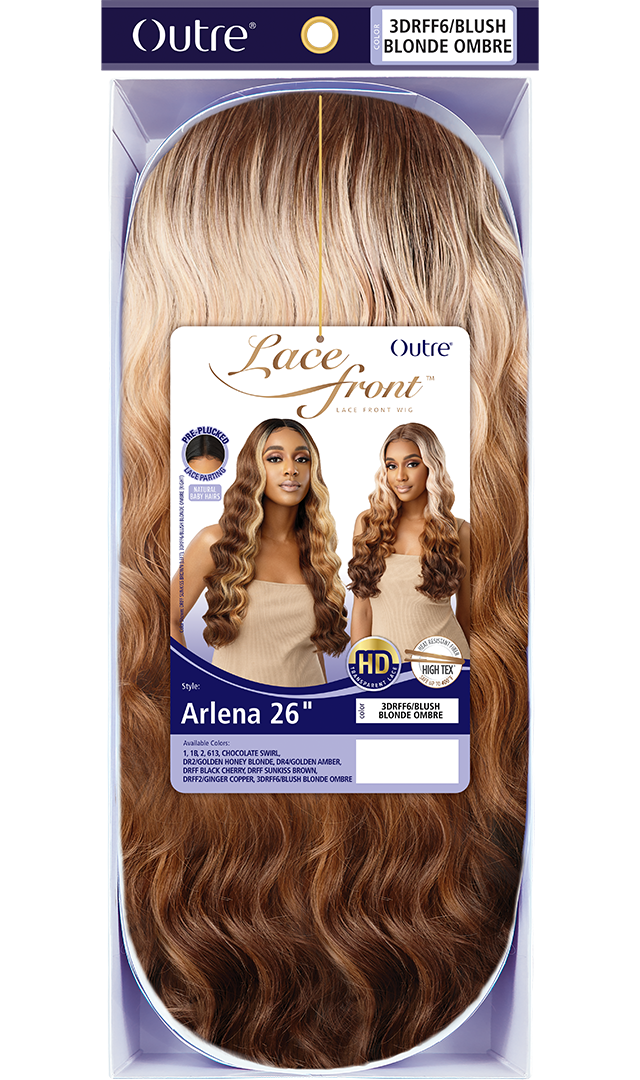 OUTRE HD Transparent Lace Front Wig - ARLENA 26"