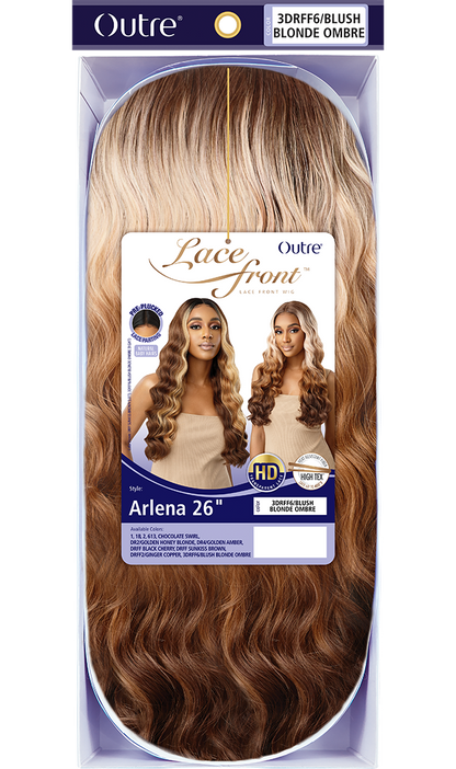 OUTRE HD Transparent Lace Front Wig - ARLENA 26"