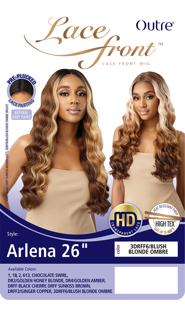 OUTRE HD Transparent Lace Front Wig - ARLENA 26"