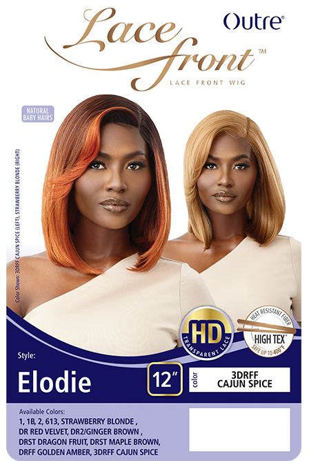 OUTRE HD Transparent Lace Front Wig - ELODIE