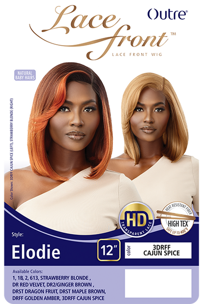OUTRE HD Transparent Lace Front Wig - ELODIE