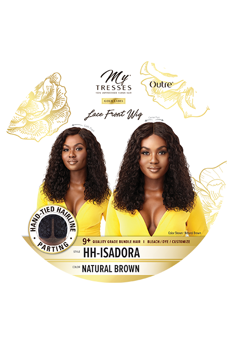 Outre MyTresses Gold Label 100% Unprocessed Human Hair Lace Frontal Wig - ISADORA